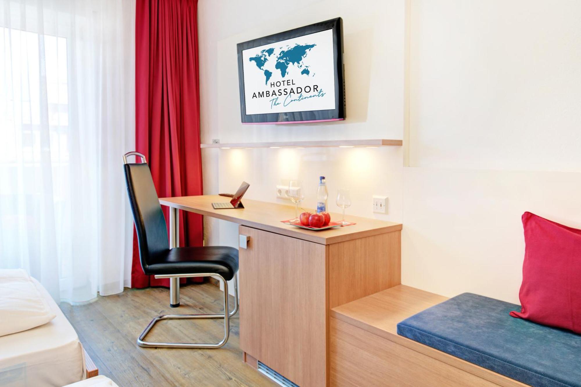Ambassador Thecontinents Hotel Karlsruhe Ngoại thất bức ảnh