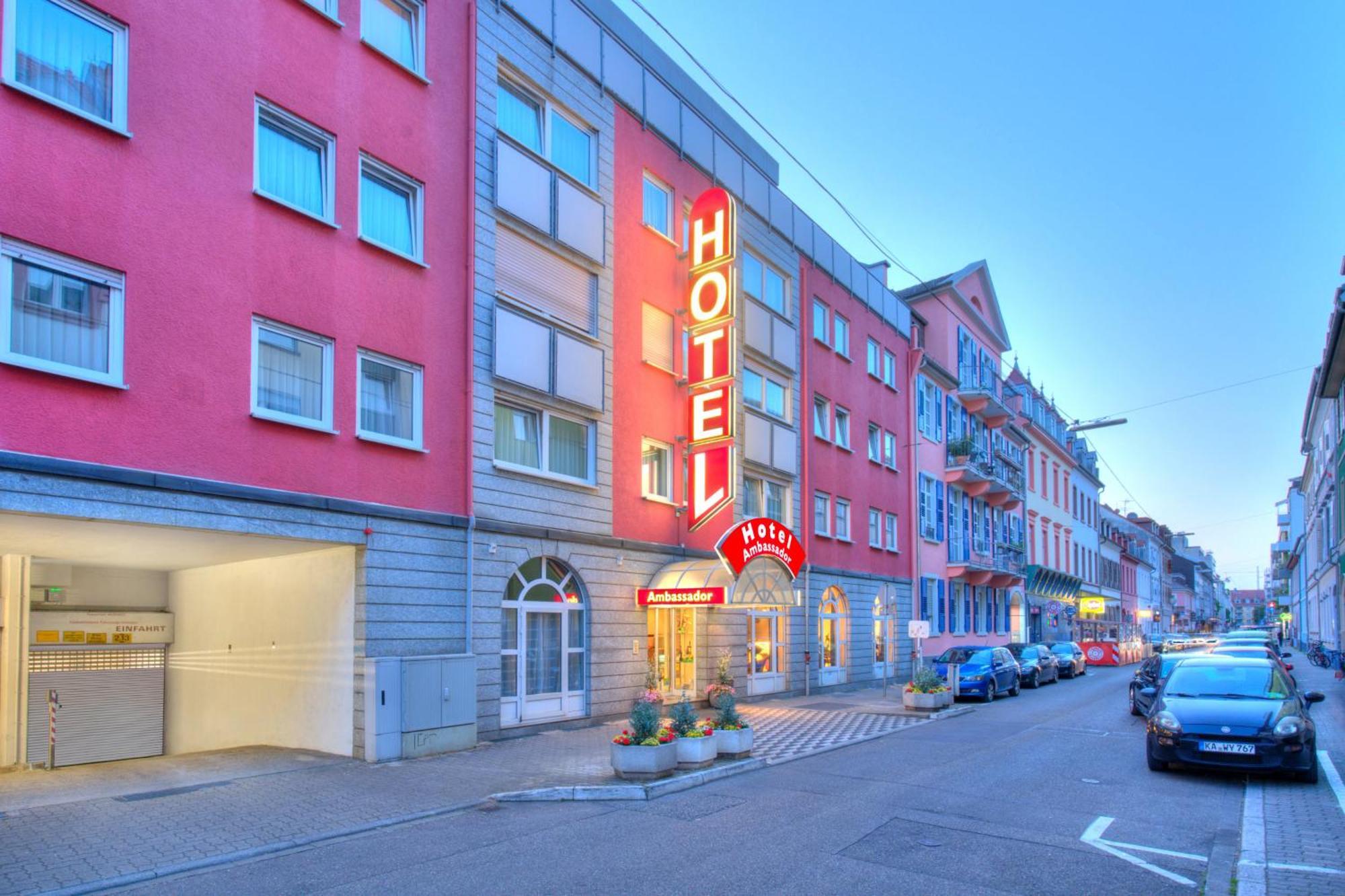 Ambassador Thecontinents Hotel Karlsruhe Ngoại thất bức ảnh