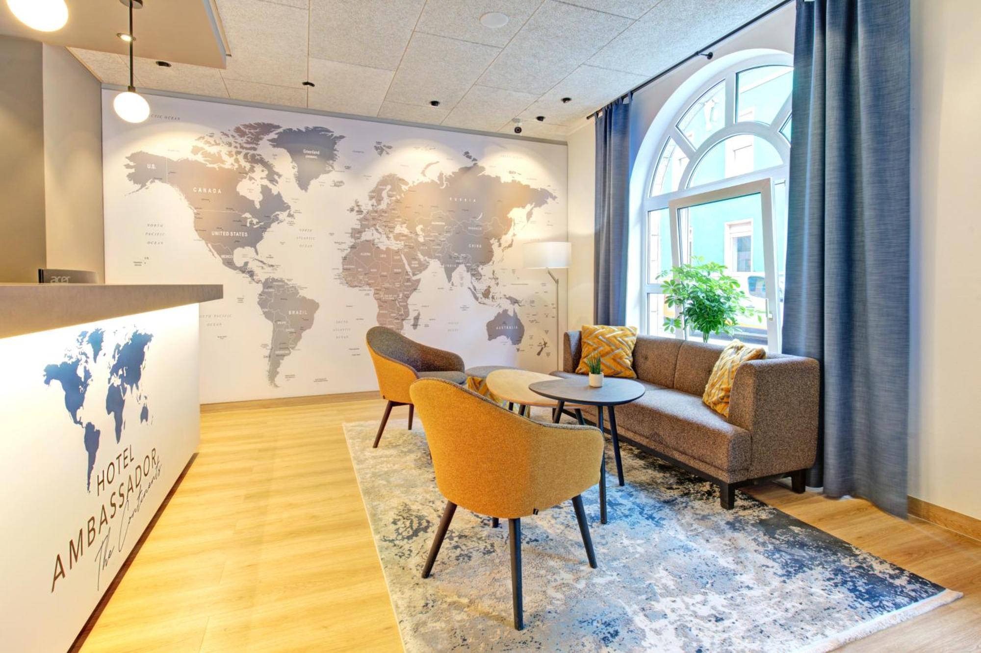 Ambassador Thecontinents Hotel Karlsruhe Ngoại thất bức ảnh